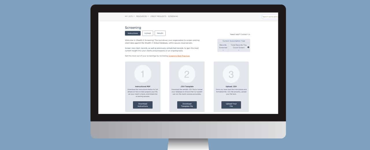 Unrivaled prospect Screening